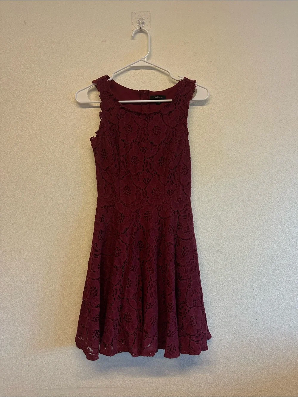 burgundy fit and flare dresses Barn Red Warm Cotton Waffle Fit and Flare Maxi Dress 62